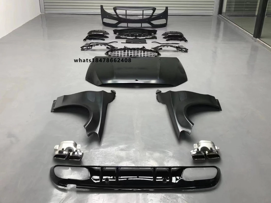 

Genuine Car Bumper for Benz W205 C Coupe C-class C200L C240 C250 C280 C300 Upgrade C63 Bodykit Hood Fenders Rear Lip