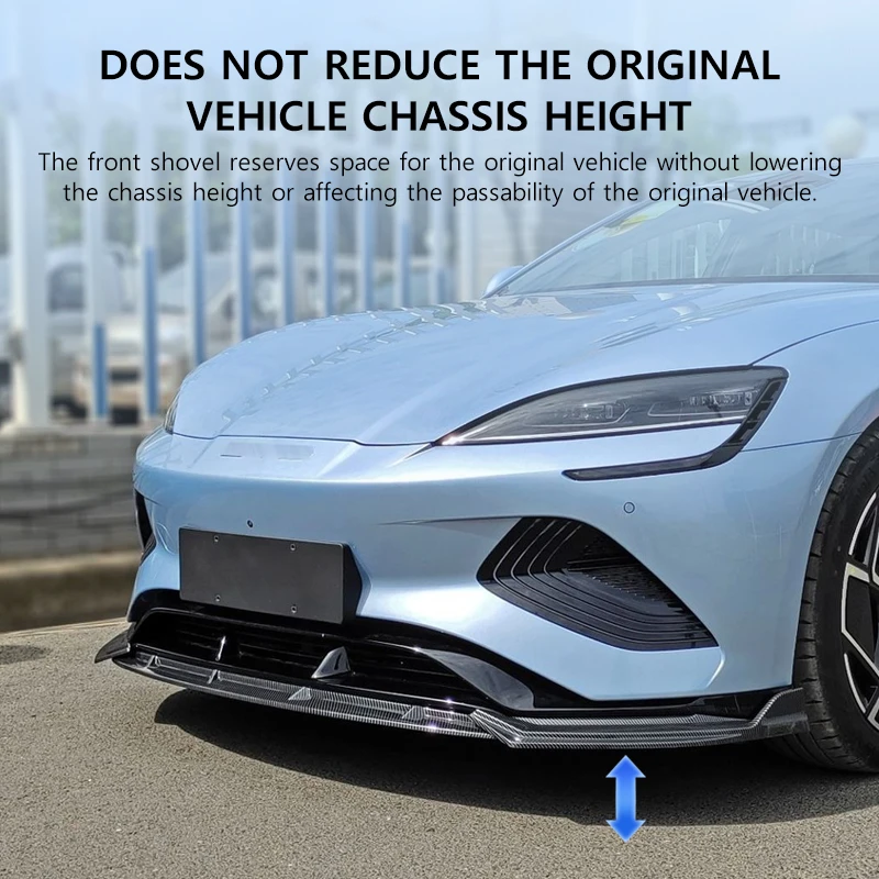 BYD Seal EV 2022-2025용 자동차 프론트 립 스포일러, 공기역학적 스포일러, 스포티한 프론트 립 바디 파츠 범퍼 보호 키트