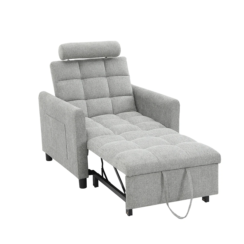 

Multifunctional single armchair sofa living room sofa chair combination folding sofa bed