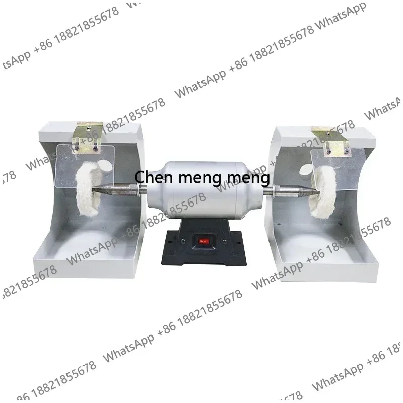 

Surprise Price NEW Double Top Polisher Laboratory Equipment Polishing Lathe Grinding Polisher For Den tal Laboratory Dust Cove
