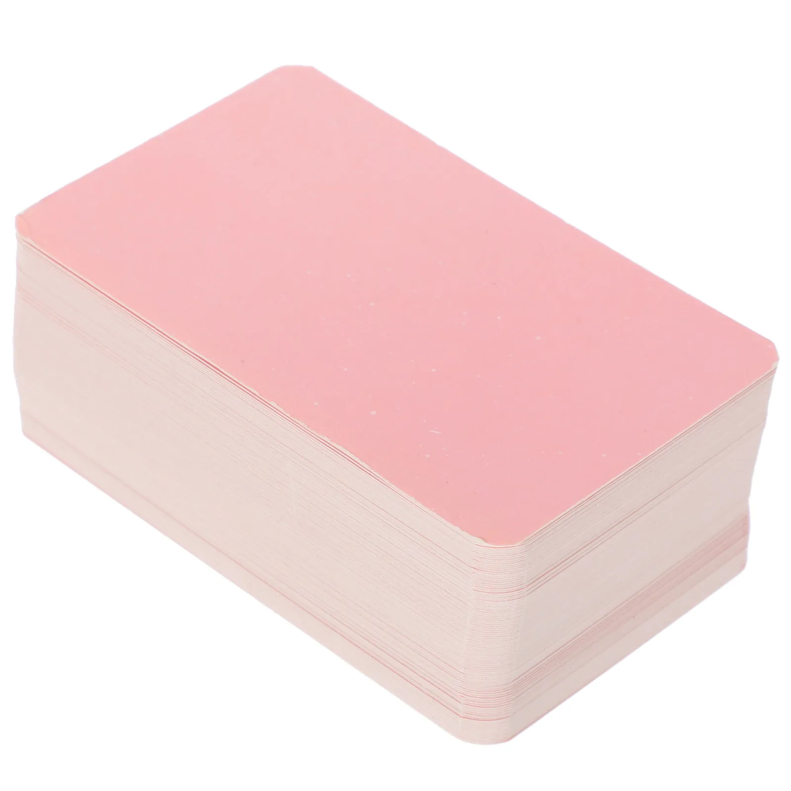 

100pcs Blank Message Note Cards Diy Small Word Portable Graffiti Notes Convenient Business Memo Pad