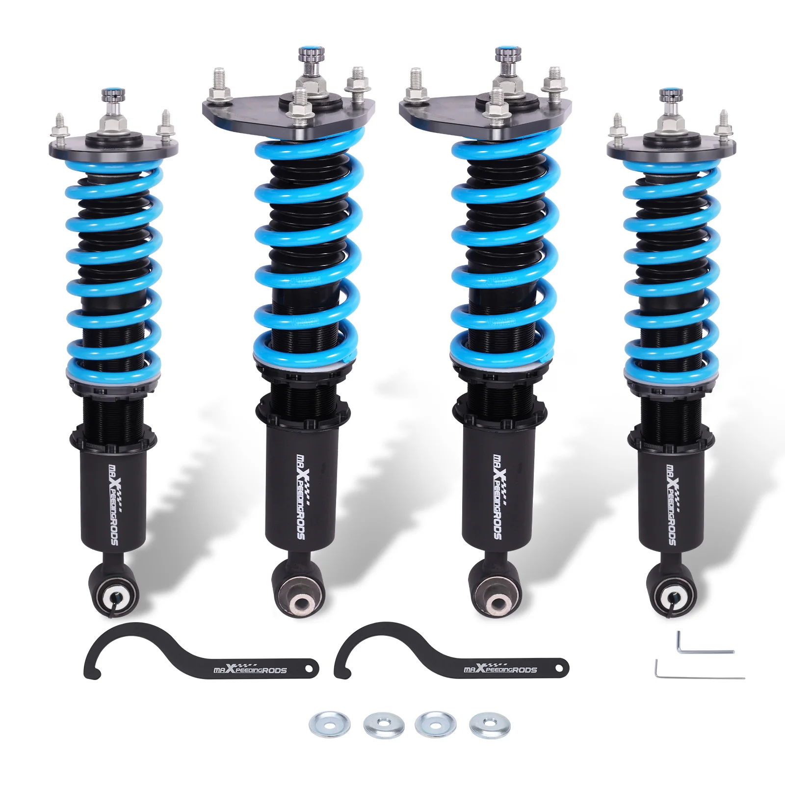 

MaXpeedingrods Suspension Kit 24 Level Front & Rear Damper Coilovers Lowering Kit For Infiniti G20 (P11) 1999-2002