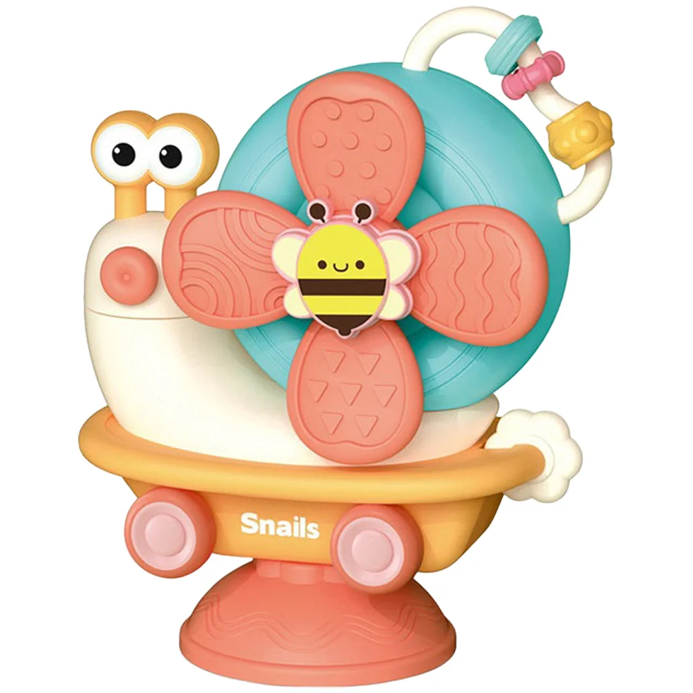 Infant Toys Rotary Windmill Suction High Chair Plaything with Cup For Plastic Baby Fine Motor Skills Highchair