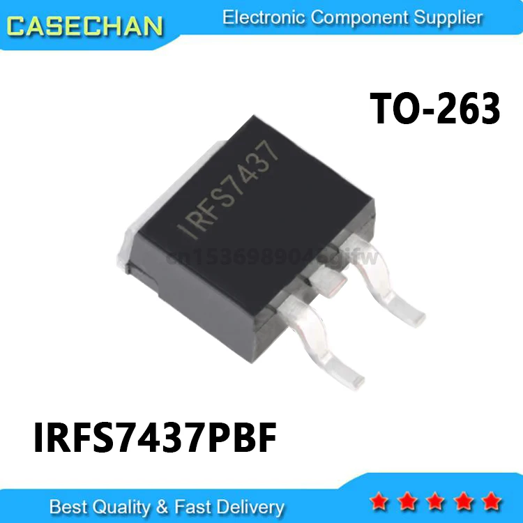 

10PCS IRFS7437PBF IRFS7437 FS7437 TO-263 195A 40V