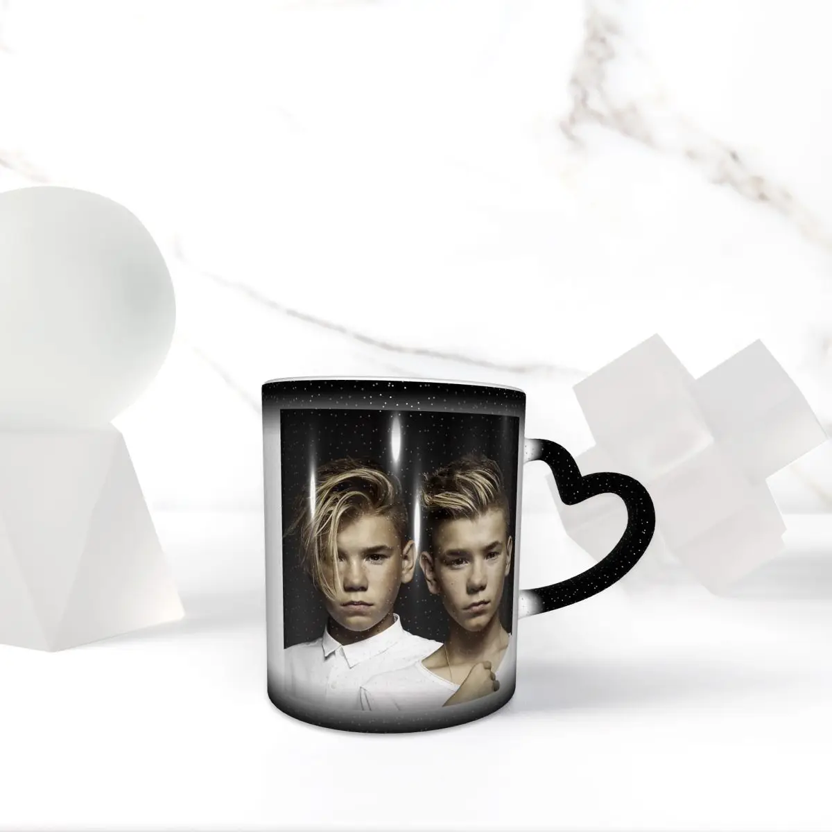 

Маркус и Мартинус Швеция Норвегия Евровидение Кружка Забавные керамические кофейные чашки Чайные кружки Молочная чашка Посуда для напитков Подарки для друзей