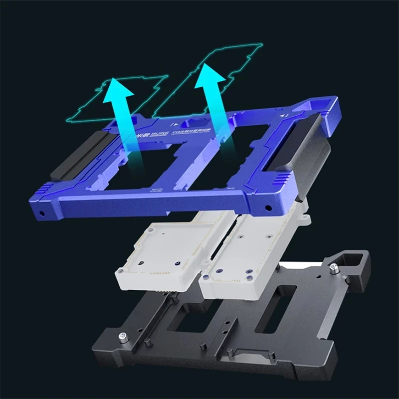 MiJing C22 C23 Motherboard Middle Layer Tester Platform C17 C21 C20 For iPhone X-15Pro Max Logic Board Lower Middle Frame Repair