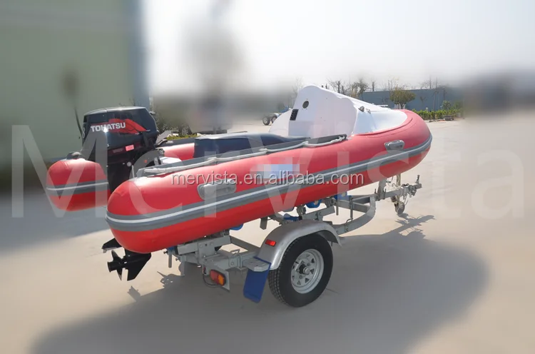 CE Engine 3 Persons Red Inflatable Jetski Boat For Sale USA