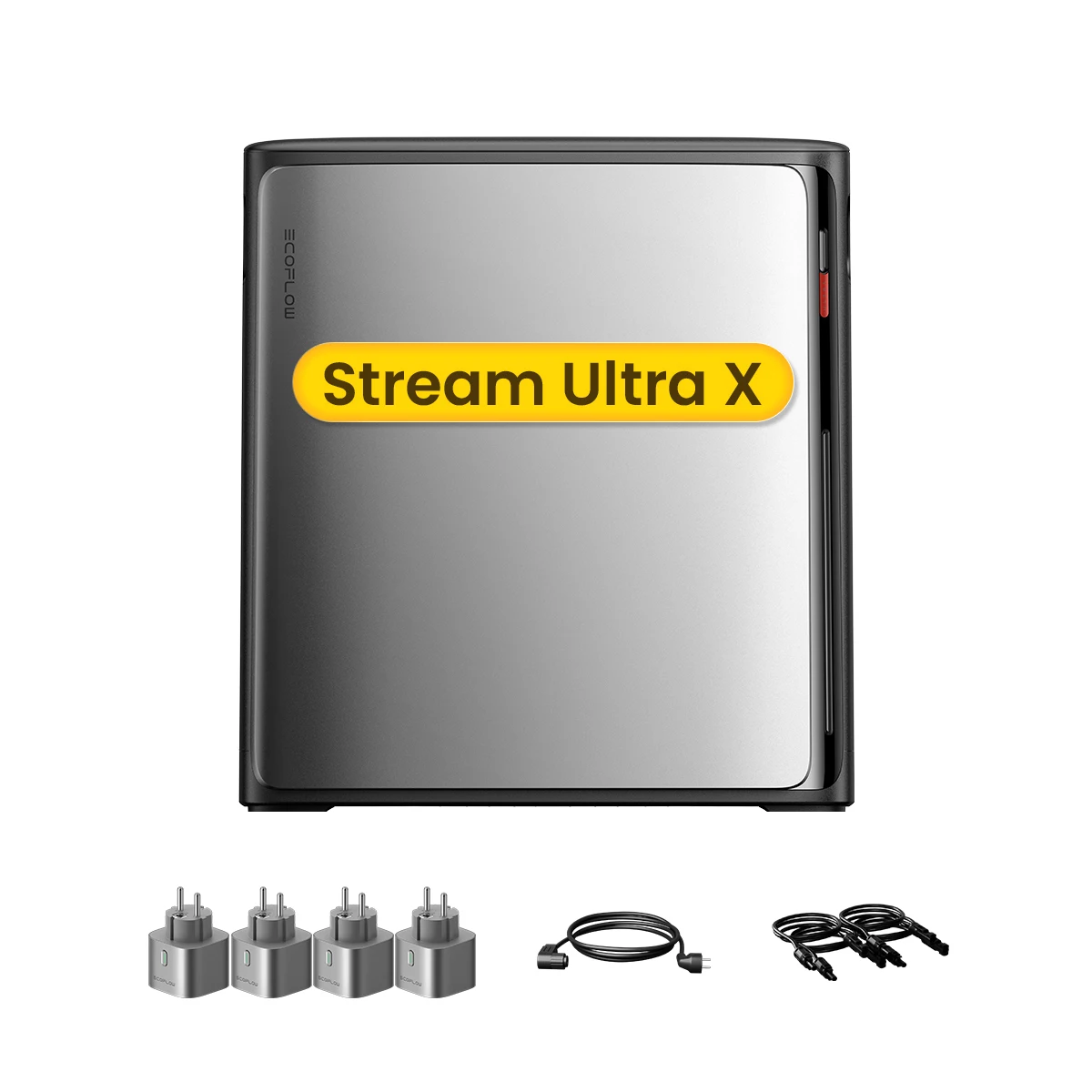 ECOFLOW STREAM Ultra X 3,84 kWh Balkonkraftwerk Speicher 4MPPT 2300W Plug & Play