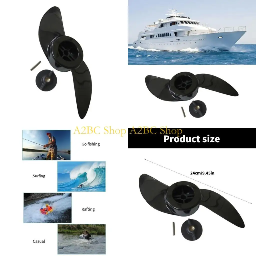 

A2BC Propeller Speller Spelling Boat Hopellers для морских лодок и рыбалка троллинга диаметром 24 см.