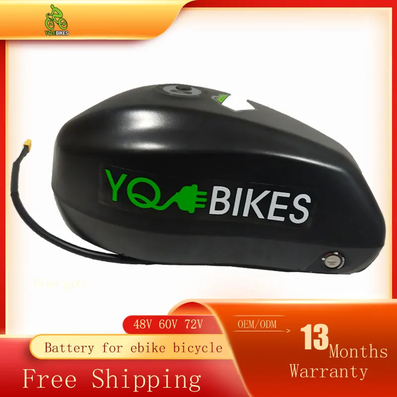 

YQEBIKES eBike Battery 72v 48V 52V 30Ah 35Ah 21700 Electric Bicycle Bateria Pack for Bafang 2000W 1500W 1000W 750W 500W Motor