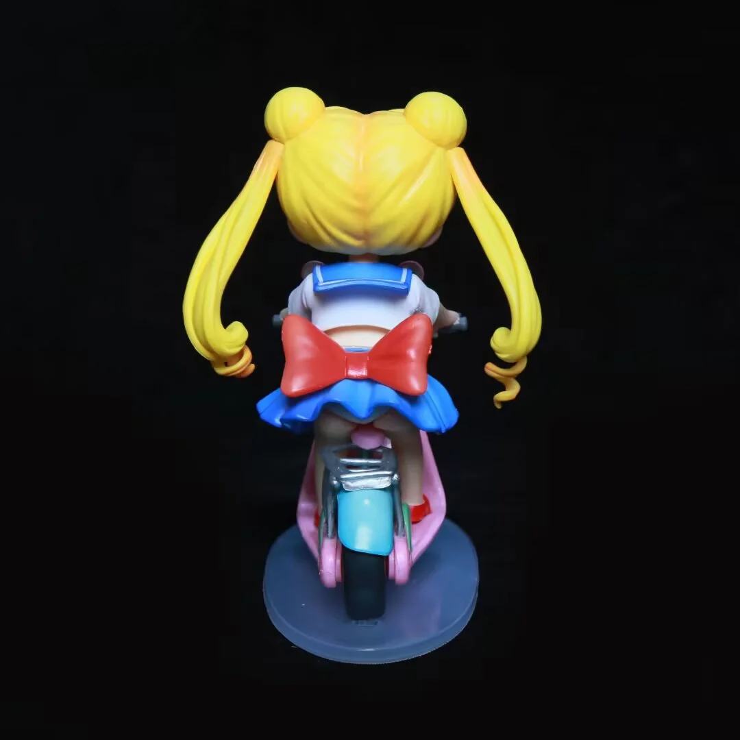 バンダイ 13 センチメートルセーラームーンの森ウサギミニモトムーンウサギ水アイスムーン Q バージョン GK アニメフィギュア玩具ギフト