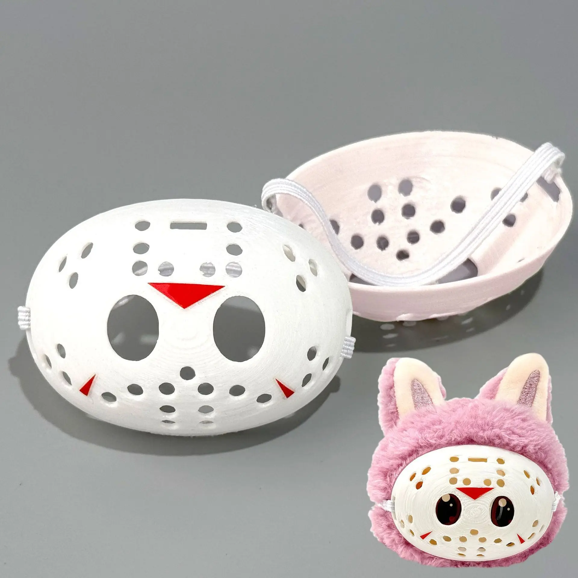 Cute Mask For 17cm Labubu Doll Accessories For Labubu V1 V2 V3 Doll Mask For Labubu Accessories