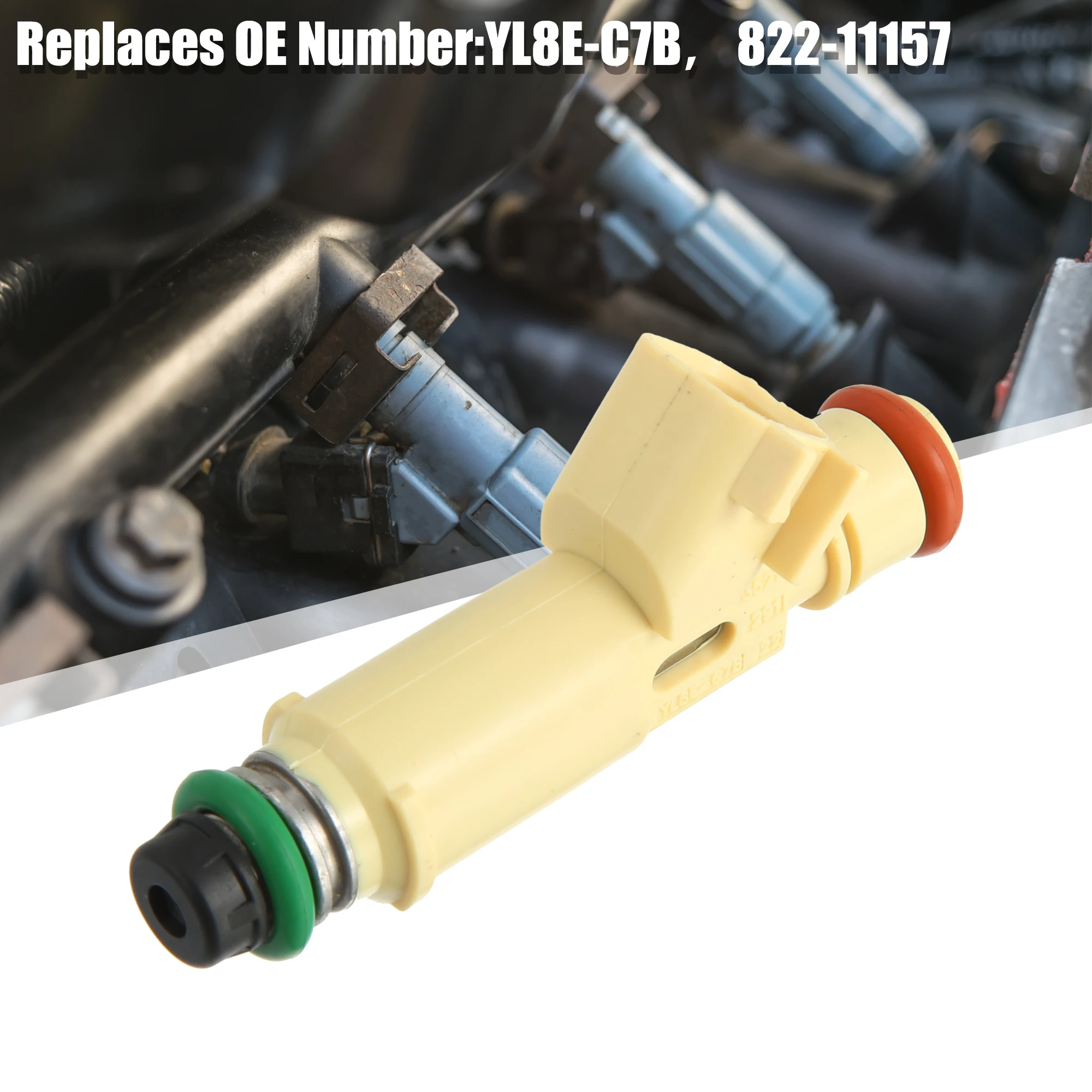 

UXCELL 6 шт. 195500-3521 Форсунка топливной форсунки для Ford Escape 2.0L 3.0L 2001-2003