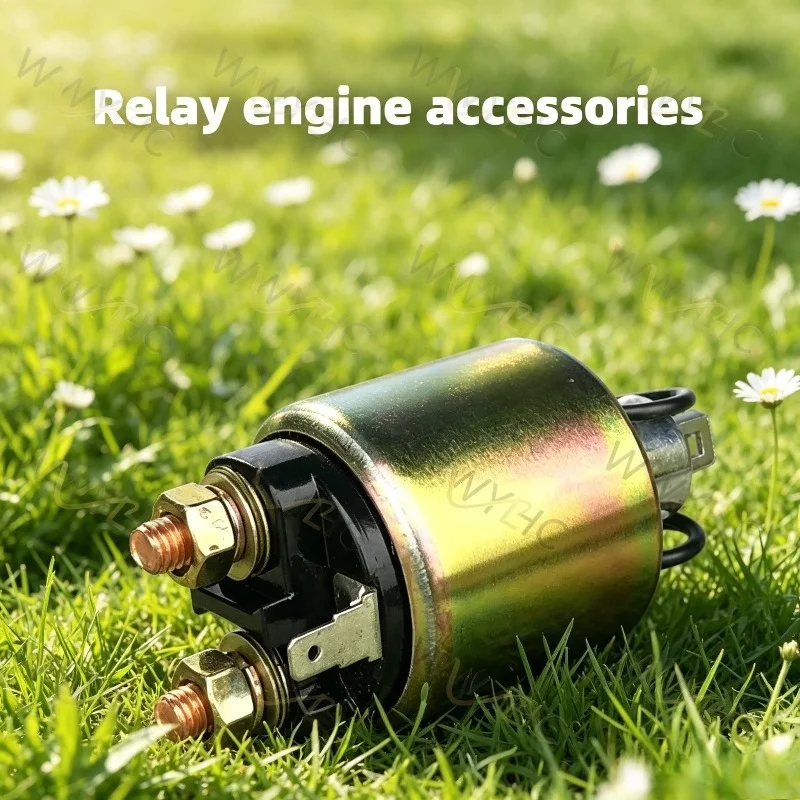 1PC Electric Relay Engine Parts 170F 173F 178F 186FA Starting Motor Relay Electromagnetic Switch