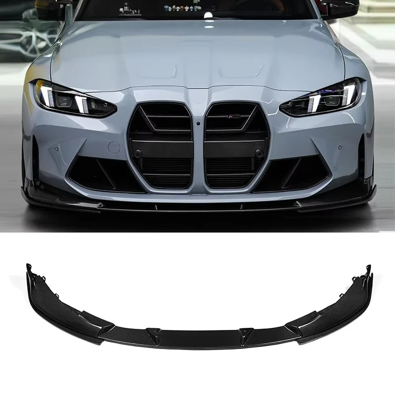 

High Quality Dry Carbon Fiber 3D Style Front Lip Car Bumper Splitter Lip forM3 G80 M4 G82 G83 2021+ Front Lip