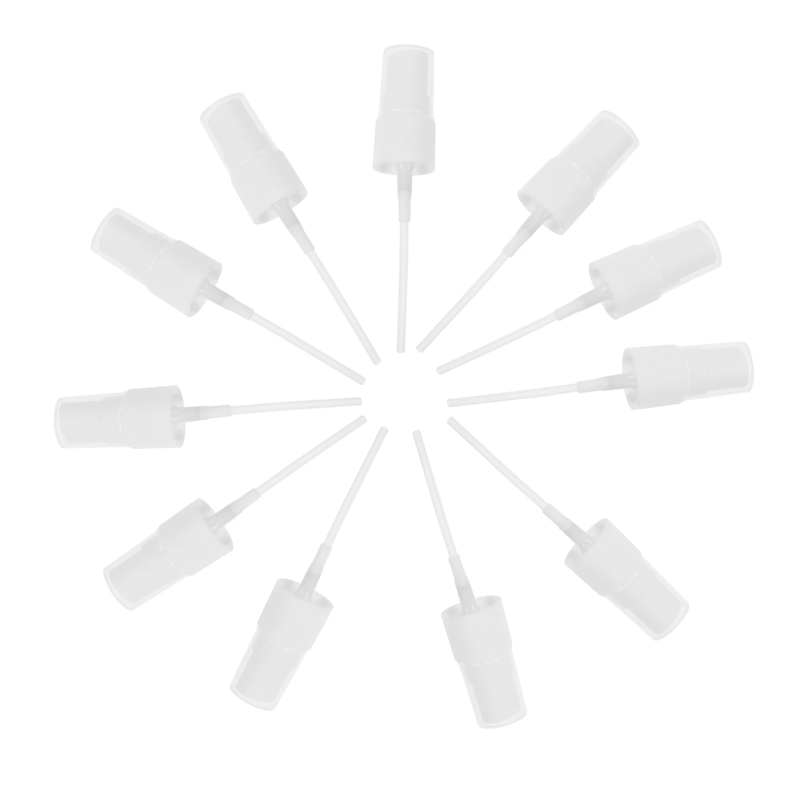 

40 Pcs Spray Nozzle Replacement Bottles Tops Fine Mist Pump Shampoo Hair Perfume Travel Hygienic Transparent Cover Non