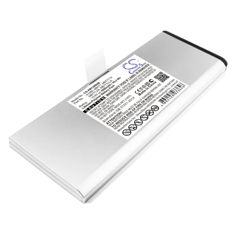 

Notebook, Laptop Battery For Apple A1280 MB771 MB771*/A MB771J/A MB771LL/A MacBook 13" A1278 MacBook 13" MB466*/A