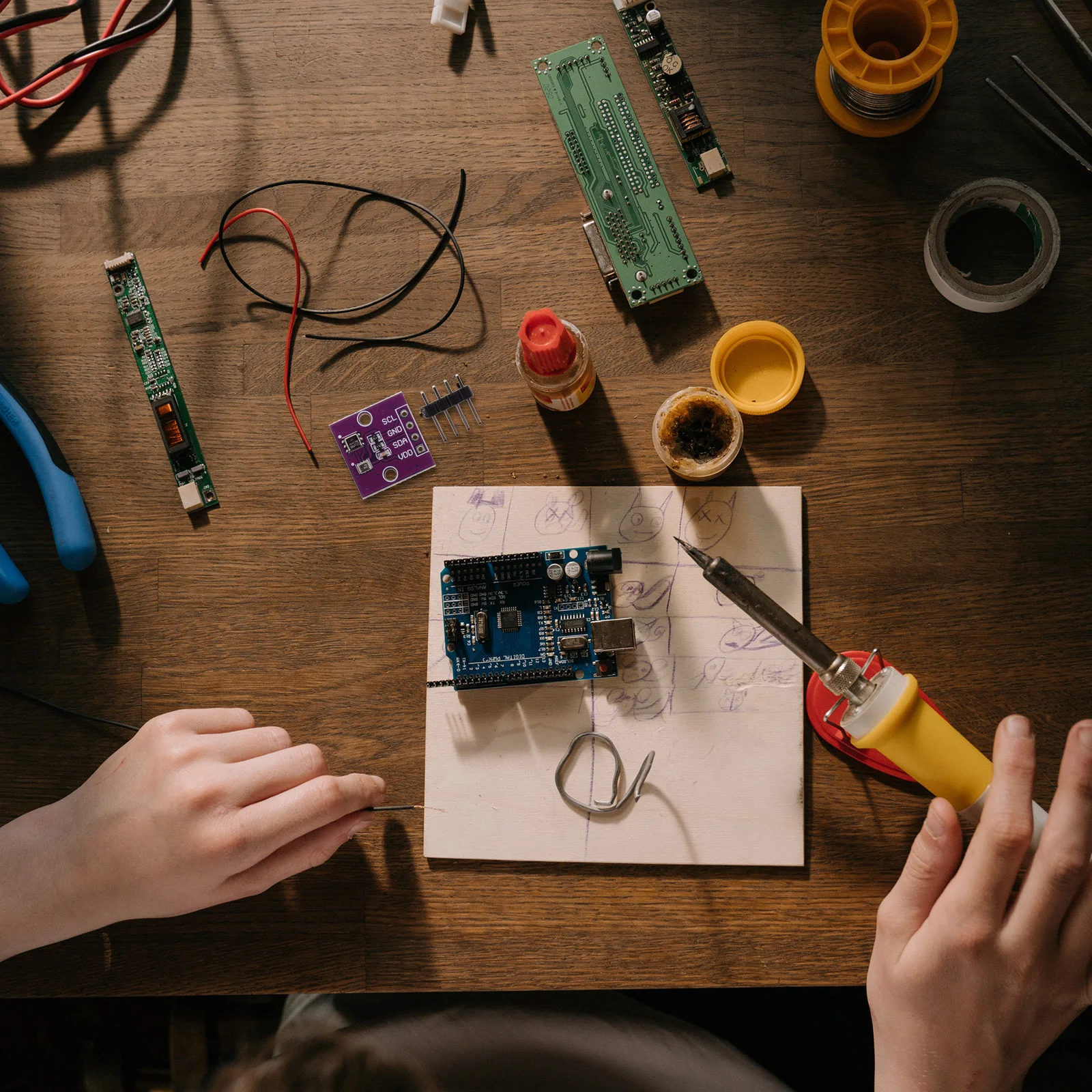 

5Pcs Atmospheric Pressure Sensor Module Accurate Environmental Measurements Ideal for Smart Homes Industrial Control