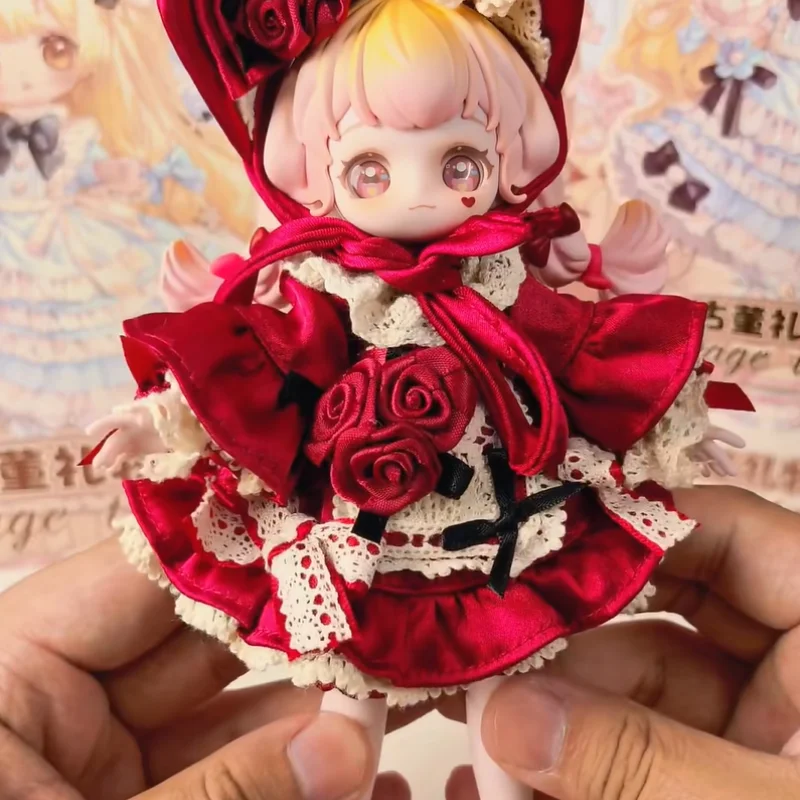 

Miniso Kiseki Star Shattered Trajectory, винтажная слепая коробка с сокровищами, экшн Mjd, милая шарнирная кукла, настольные украшения, подарки