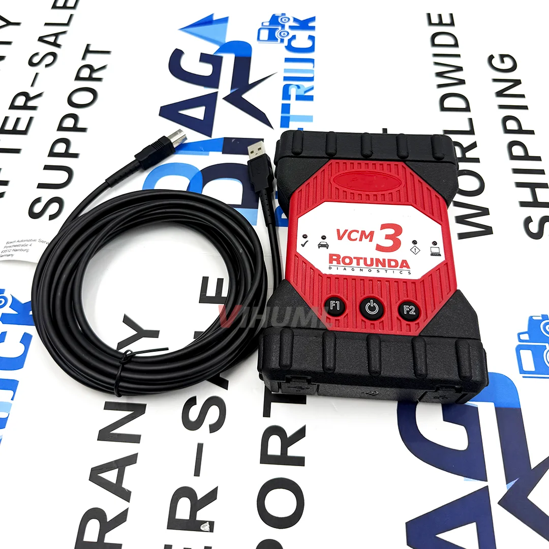 Narzędzie diagnostyczne For-d VCM3 Skaner diagnostyczny pojazdów z sterownikami Komunikacja VCM 3 Moduł 3 z instalowanym oprogramowaniem