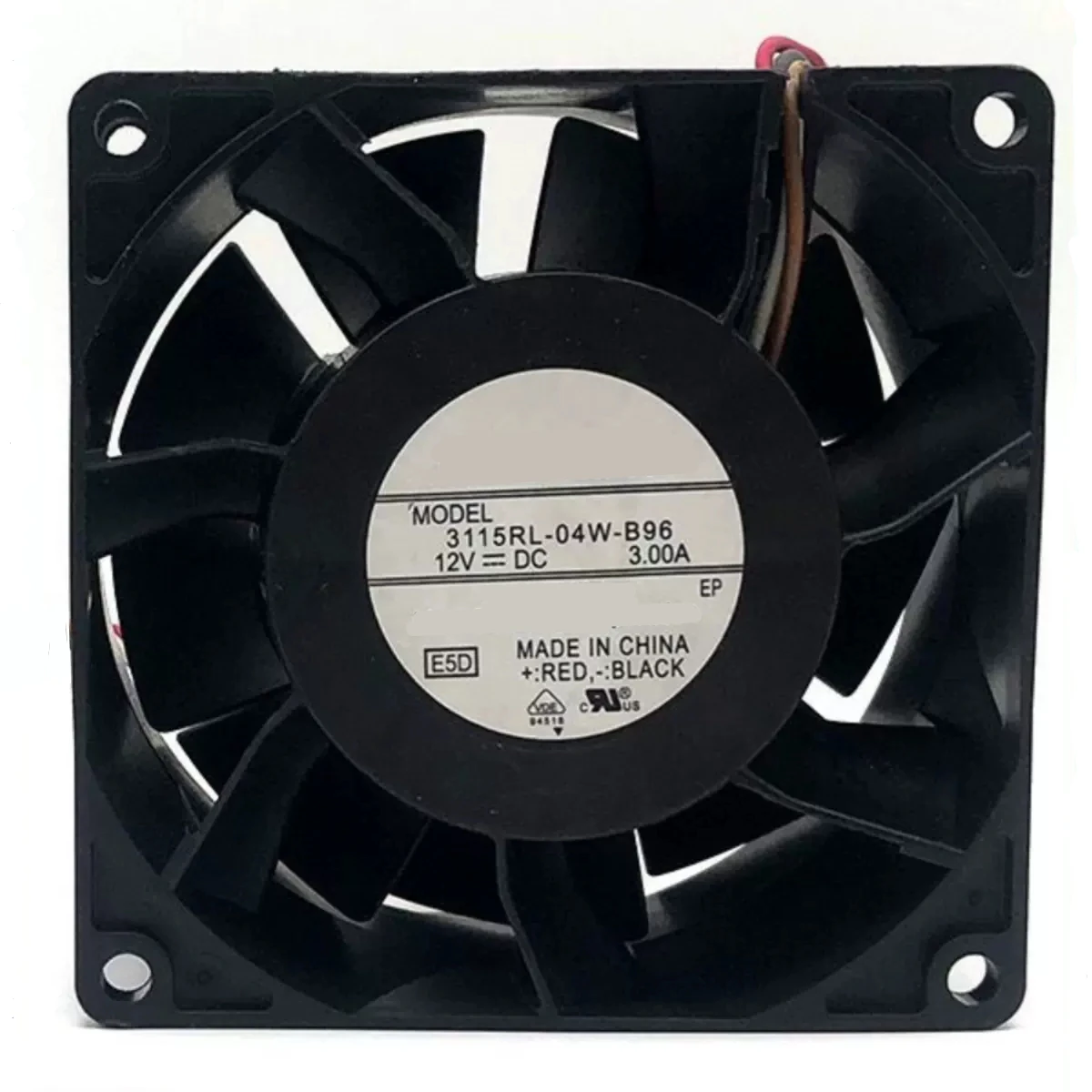 Cooling Fan 3115RL-04W-B96 DC 12V 3.00A 8038 80X80X38MM 4-Wire PWM service radiator fan