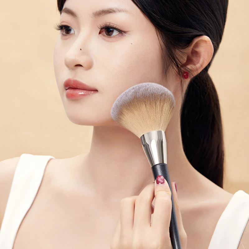 GECOMO 메이크업 브러쉬 루즈 파우더 메이크업 브러쉬, 전문 푹신하고 부드러운 내구성 파운데이션 브러쉬, 뷰티 메이크업 브러쉬