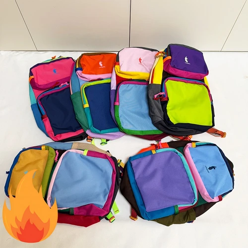 Imagen 2 del producto Mochila Alpaca Robot Dopamina, mochila de nailon para senderismo, mochila escolar de viaje ligera con correas transpirables