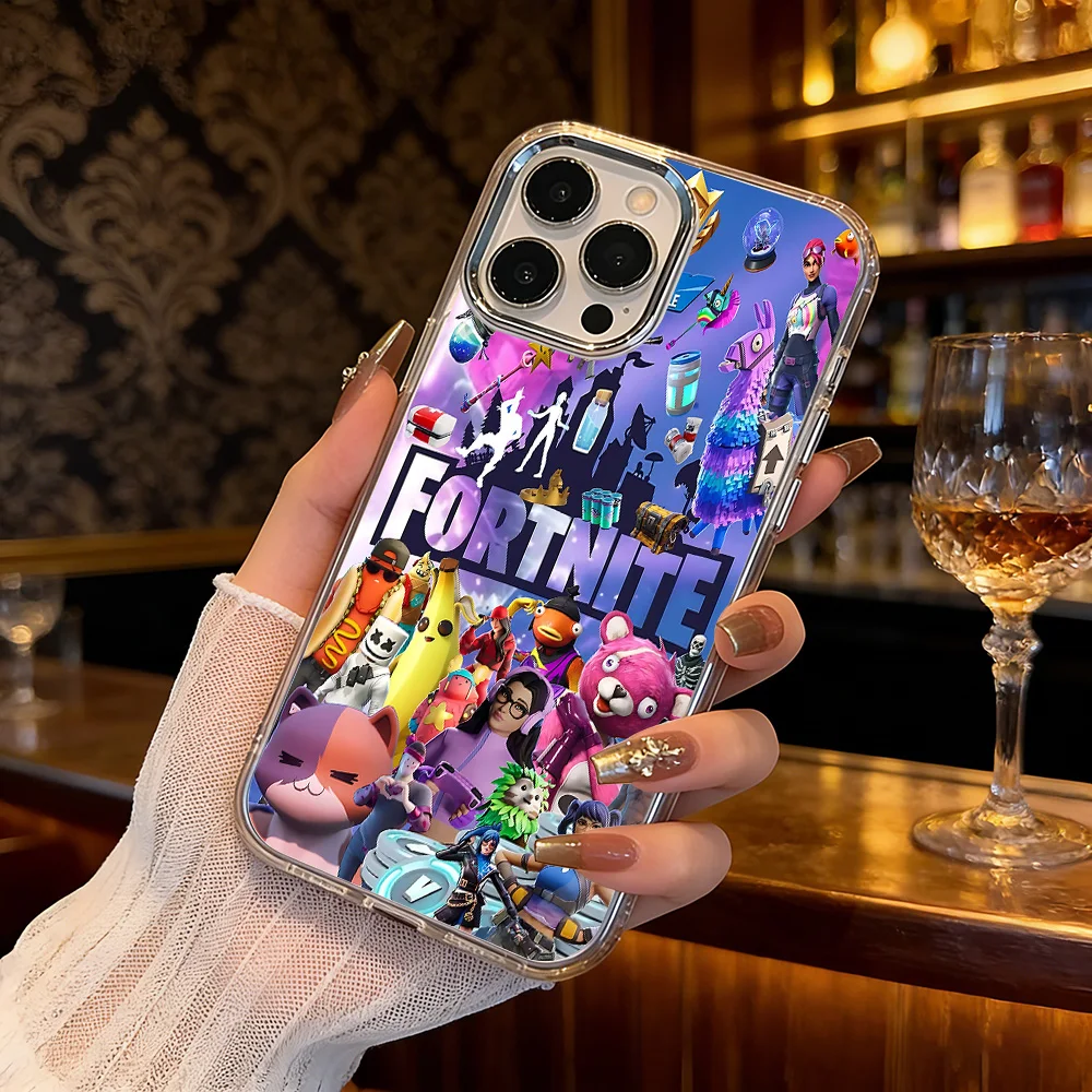 Hot Game Shooting Fortnites Phone Case For Infinix Smart Note Tecno Camon Spark Pova Hot 30 40 50 7 8 9 10 Pro Plus 4G 5G Cover