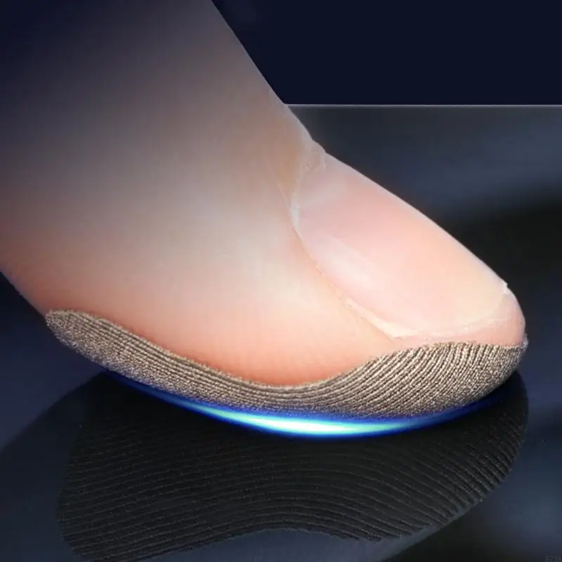 573A Adesivi da dito da gioco 10xMobile per adesivo per dito touchscreen -sudore e respiro