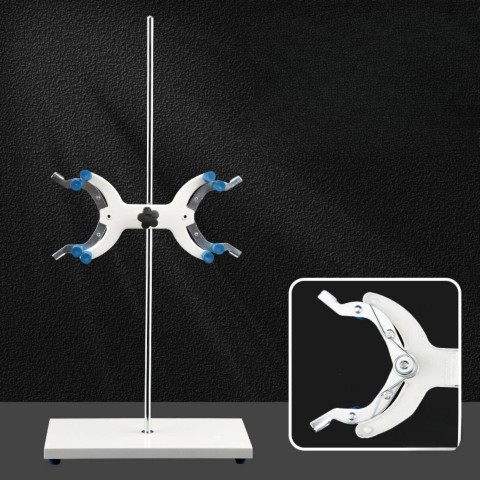 Titration Stand Adjustable Support Stand with Clamp Non-Slip Heavy-Duty for Chemists, Scientific Laboratory, Research Laboratory