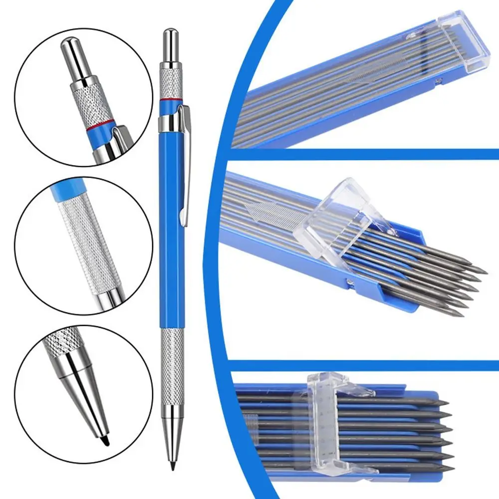 Pittura artistica matita automatica metallo di alta qualità 2.0mm pennarello tecnico strumento di scrittura matita meccanica regalo per studenti