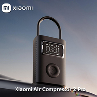 Xiaomi Mijia Portable Air Compressor 2 Pro Digital Tire Inflator Electric Air Pump With LED Lamp for Car Motorcycles Bicycles