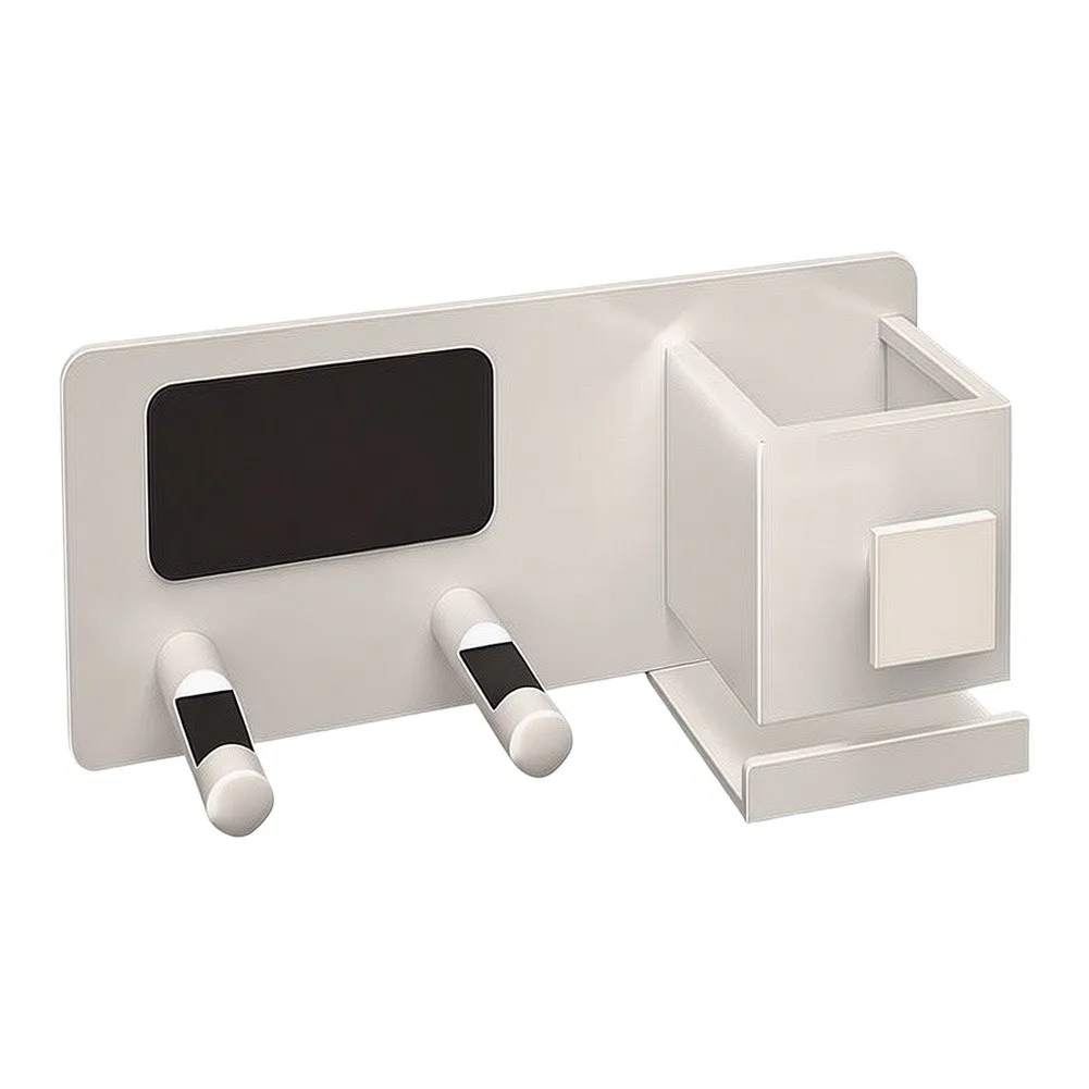 Bathroom Tool Storage Flexible Installation Hair Dryer Holder Hair Dryer Holder White Dual Installation Method