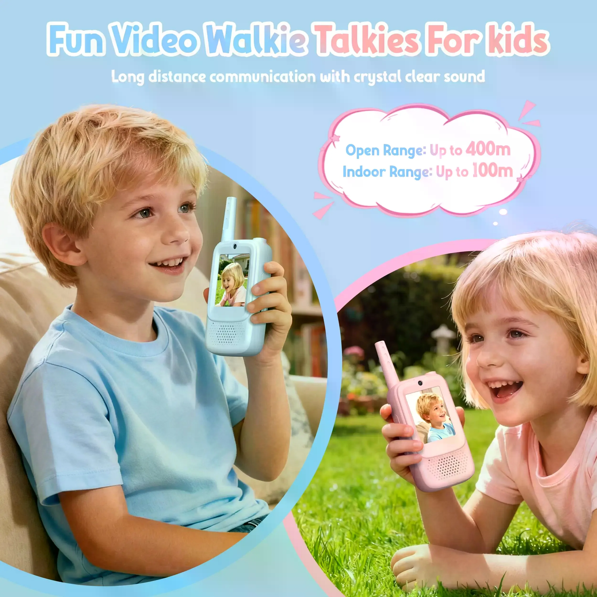 أجهزة اتصال لاسلكي بالفيديو لل - مراجعة Kids Outdoor Voices وسعره