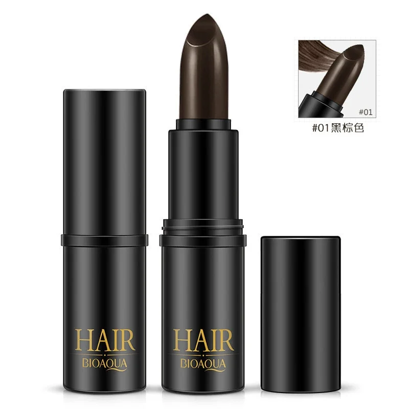 One-Time Hair Dye Instant Gray Root Coverage Hair Color Modify Cream Stick Temporary Cover Up White Hairs Colour Dye Hair Waxes