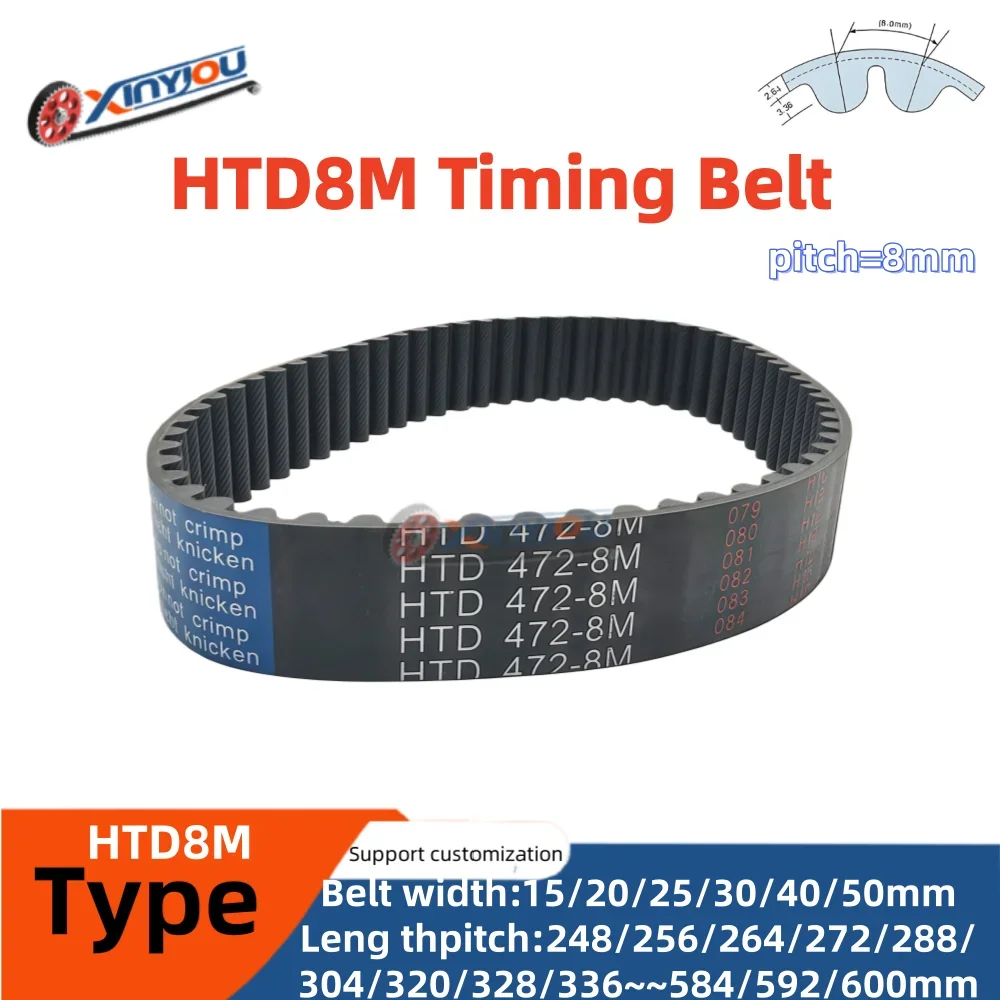 HTD8M Timing Belt P…