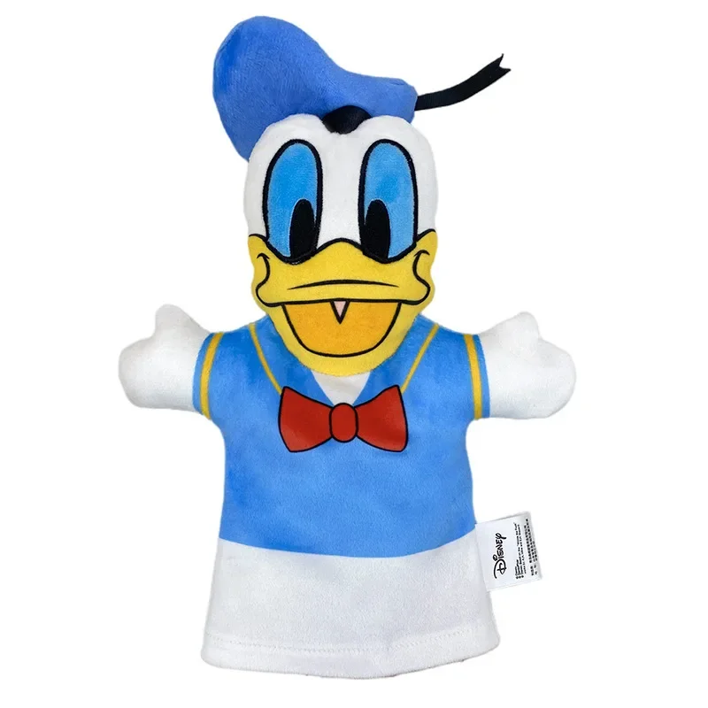 Kreskówka Anime Myszka Miki Pacynka na rękę Disney Kaczor Donald Kubuś Puchatek Pluszowa zabawka Interaktywna pacynka na rękę dla rodziców i dzieci