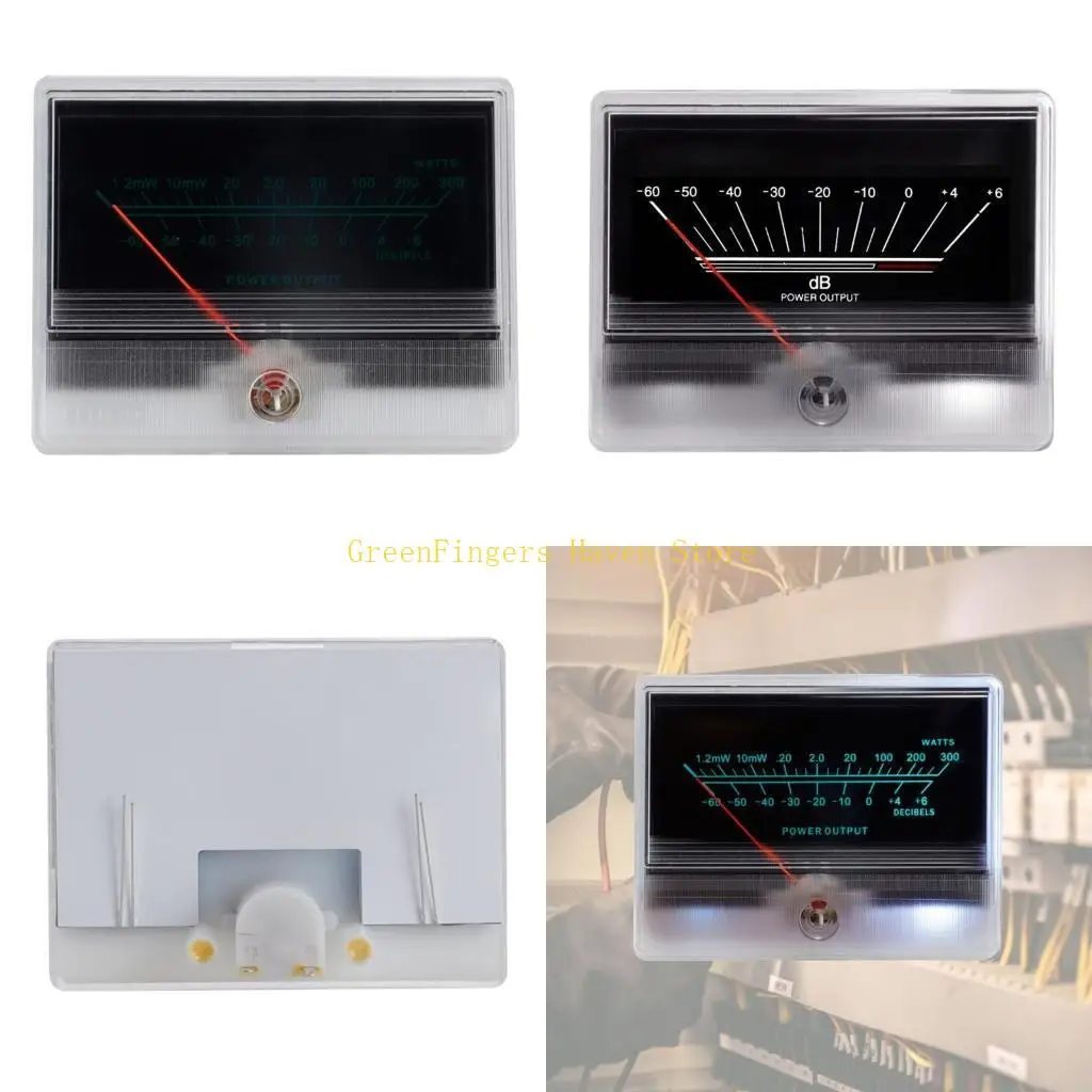 

F68D Ammeter Mixer Power Beatlight Stereo Streo Meter Power Meter Guage Guage