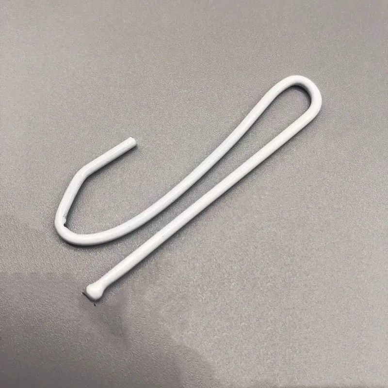 29 pcs Single Prong Curtain Clips for Bathroom Fabric Hanging, Easy Simple Operation, Silver Iron Material