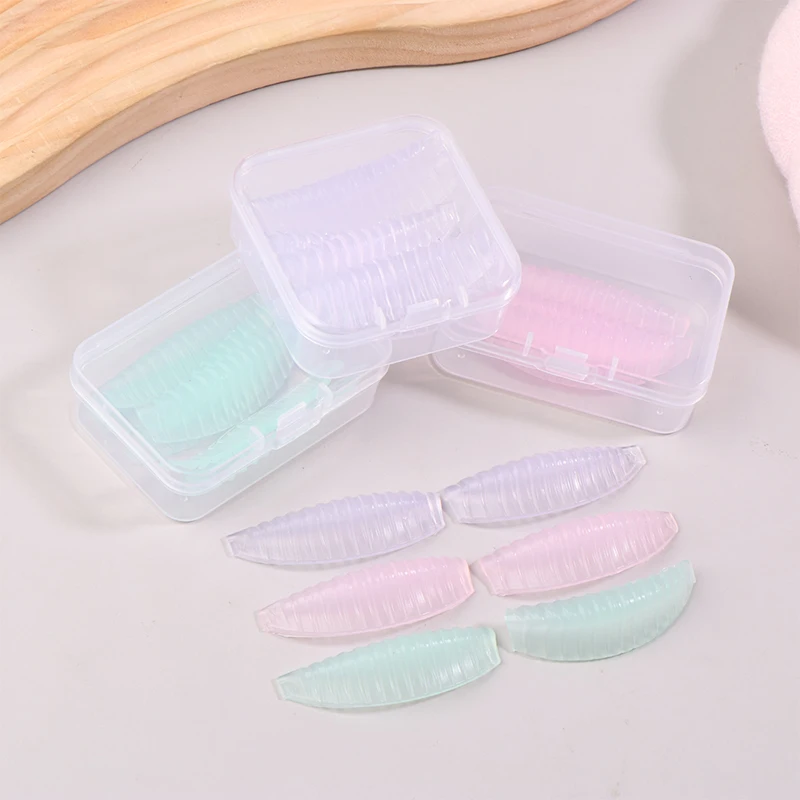 4 pares de silicone cílios perm almofada doce cor reutilizável lavável cílios modelador hastes cílios hastes ferramentas de maquiagem
