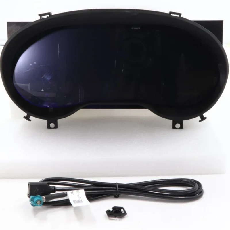 12.3 بوصة LCD عداد السرعة لوحة القيادة العنقودية لفئة W176 GLA CLA C117 مجموعة الأدوات الافتراضية 2015-2018 #4