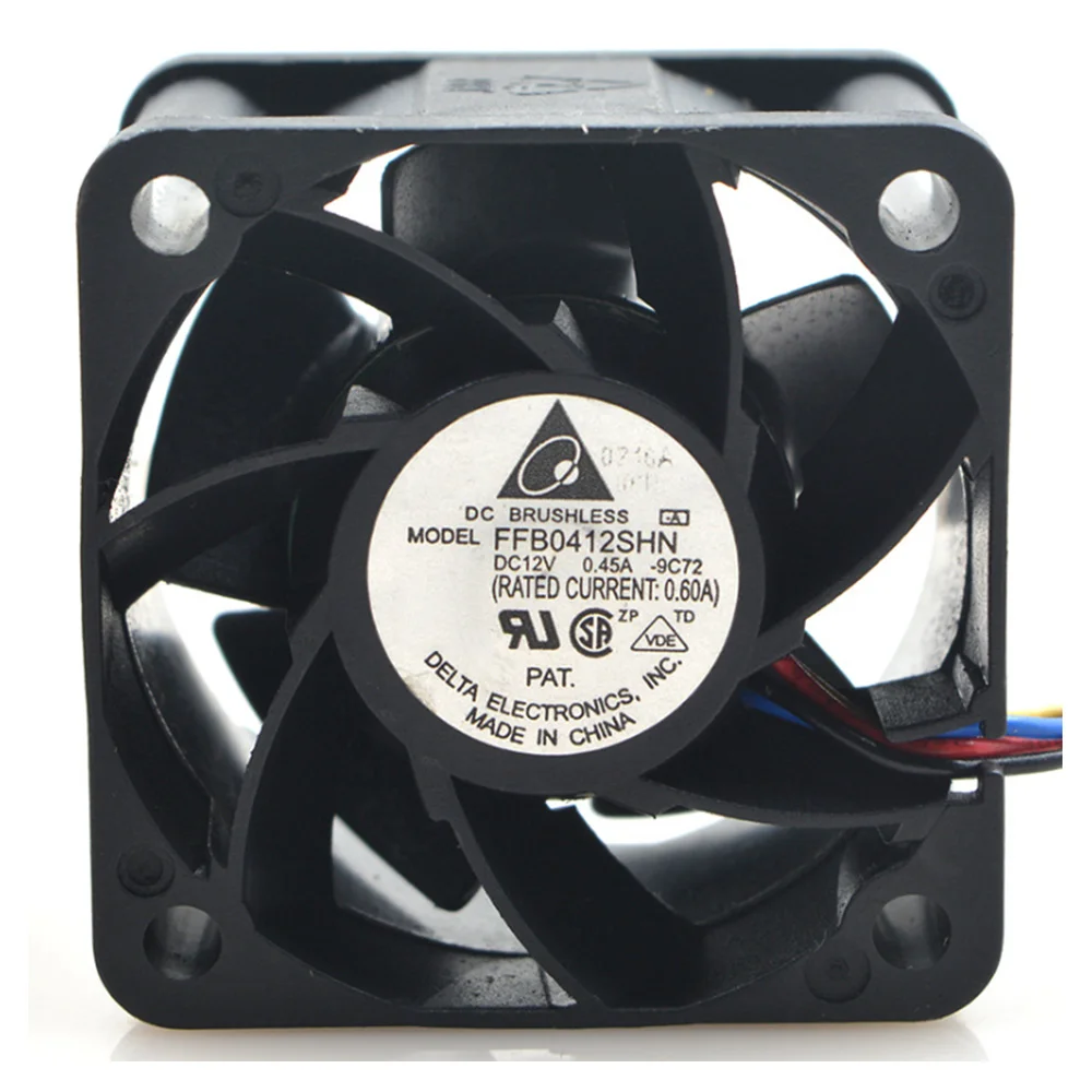 FFB0412SHN 4028 40 MM 40X40X28 MM Server Fan Big Power Koelventilator 12 V 0.45A Micro-gewelddadige Luchtstroom Fan 4Pin Connector