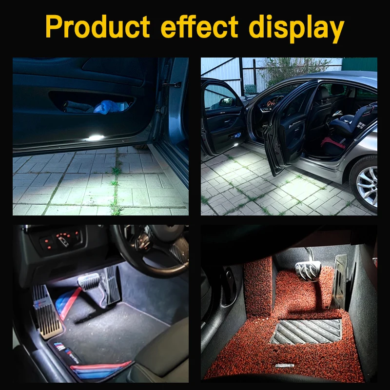 

Белый светодиодный светильник для дверей/ног для BMW X-series E71 E72 X6 2008-2015 E84 X1 2009-2015 E83 X3 2004-2010 F26 X4