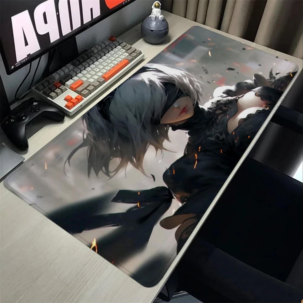 

Настольный коврик Nier, игровые коврики, коврик для мыши с управлением, 900x400, компьютерный коврик для мыши, аниме, Офисные аксессуары, большой размер Xxl