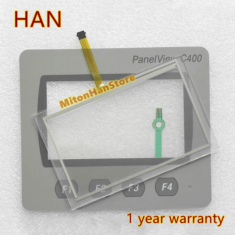 

Новинка для Panelview C400 2711C-T4T сенсорная панель экран стекло дигитайзер Menbrane клавиатура пленка