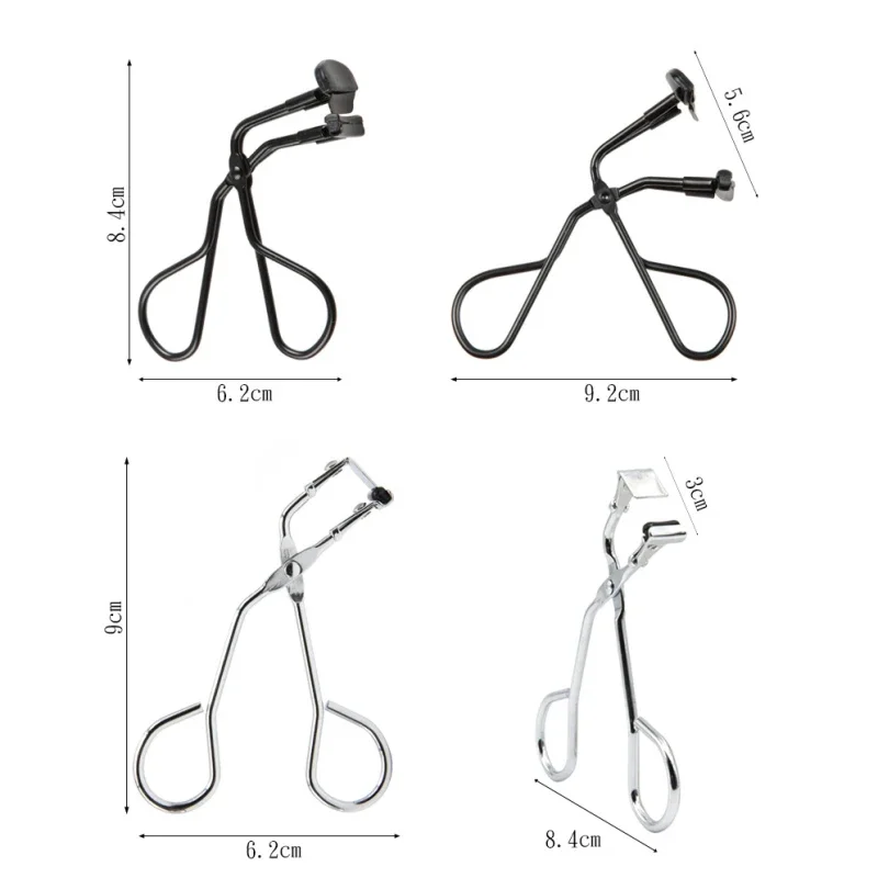 Mini Eyelash Curler Portable Useful Stainless Steel Curling Partial Eyelashes Auxiliary Beauty Tools Natural Eye Lashes Makeup