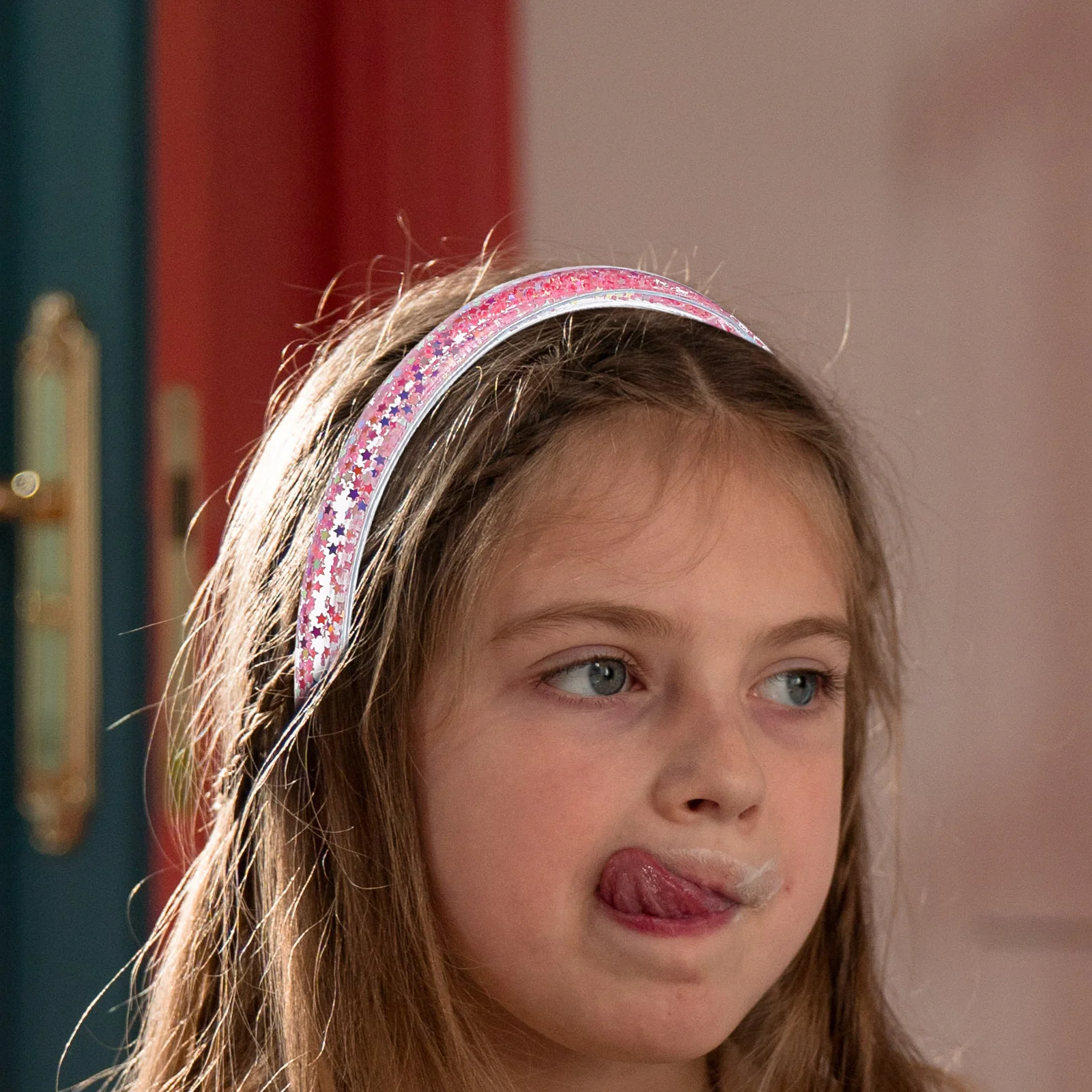 

5Pcs Fashion Sequin Headbands Quicksand Sparkling Hair Accessories Women Teens Trendy Hairbands Womens Headbands