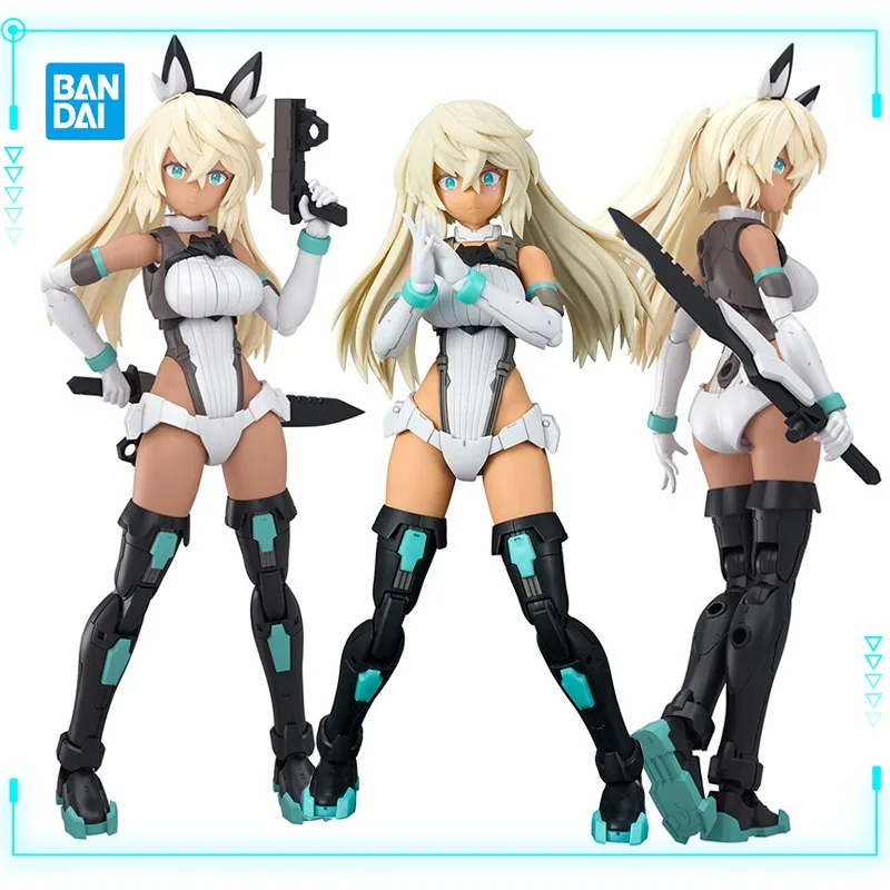 

Bandai Original Genuine 30MS Model 30 Minutes Sisters SIS-H00 Sestie Color C Mecha Girl Assembly Models Toys Action Figures Gift