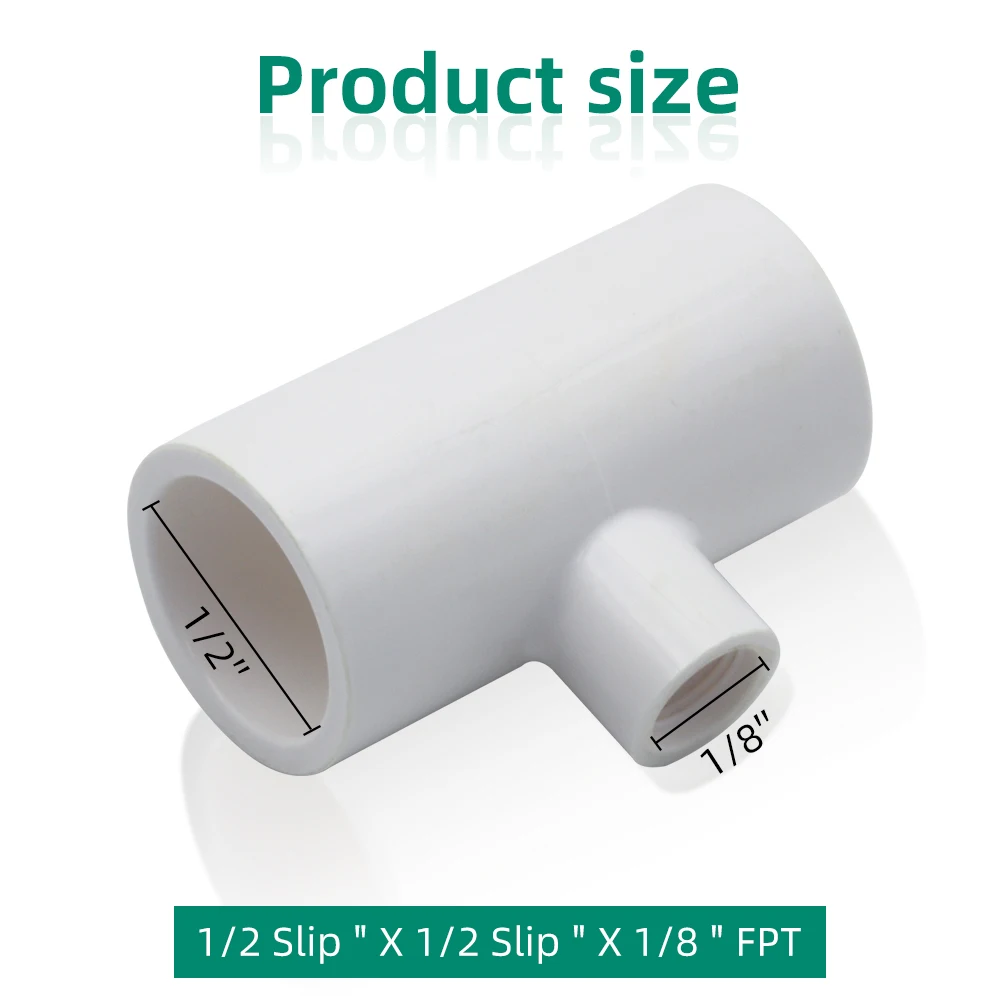 5/10/20 pces automático frango codorna coelho aves sistema de rega animal pvc tubo de três vias beber copo conexão tubo conectar