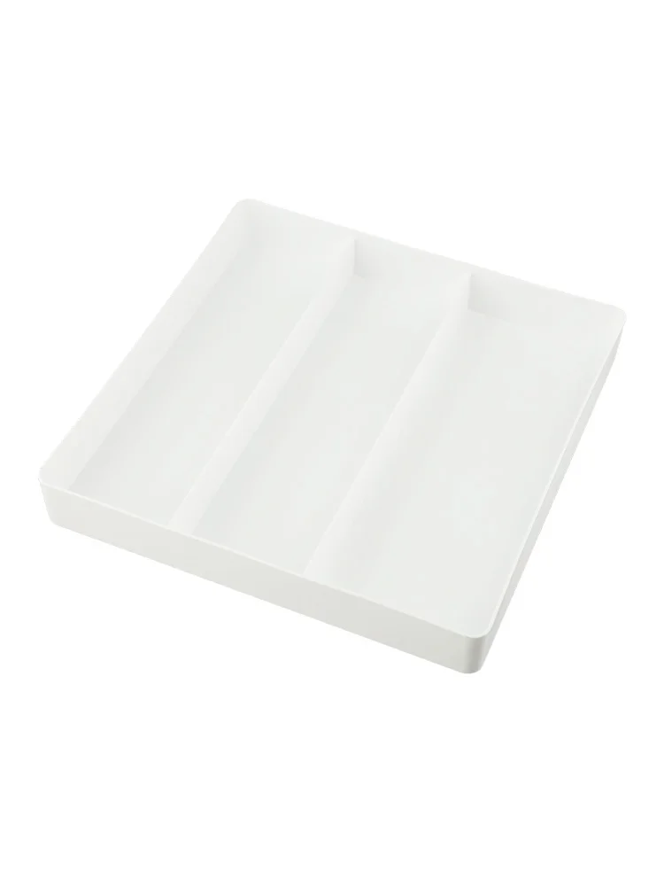 Expandable Silverware Organizer with Multiple Compartments Storage Solution for Kitchen Utensils and Small Items